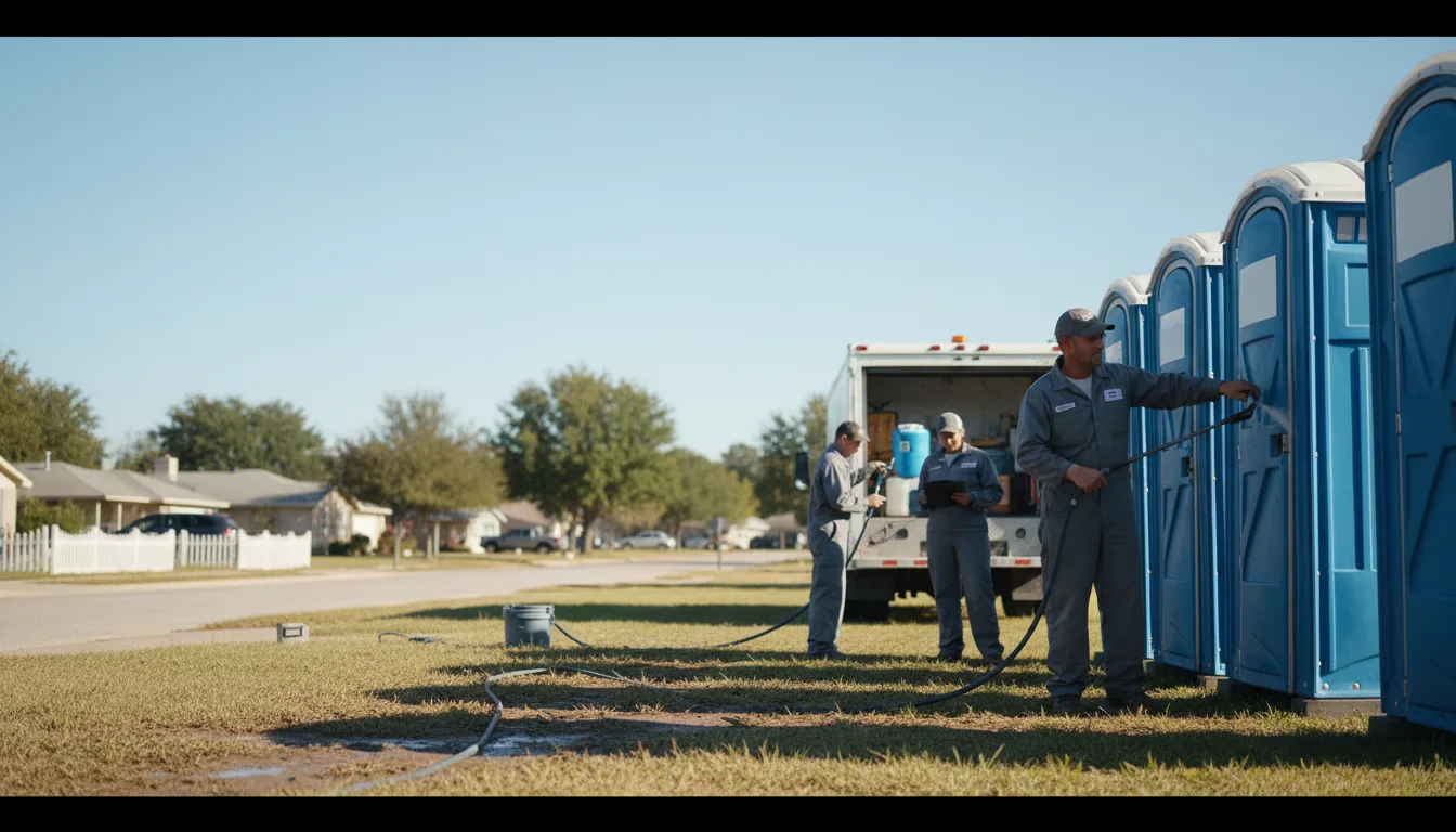 Long-Term Portable Toilet Rental in Sawyerville, AL near me